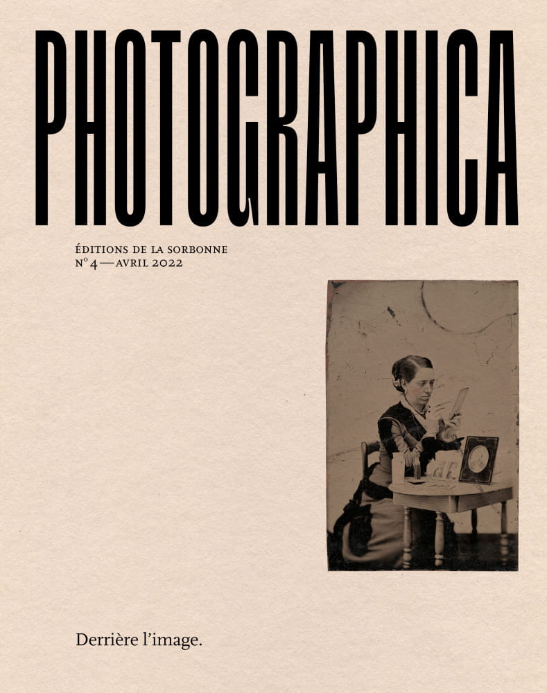 Couverture de la revue Photographica