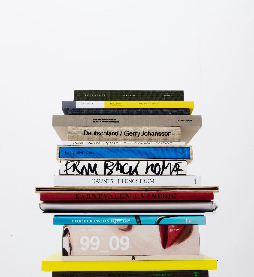 View of books realised by Greger Ulf Nilson