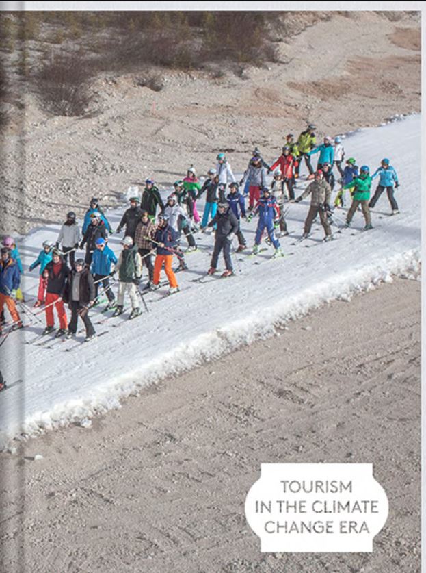Couverture du livre Tourism in a climate change era