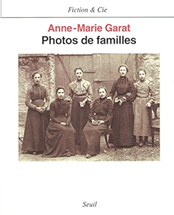 Couv livre Anne-Marie Garat Photos de famille