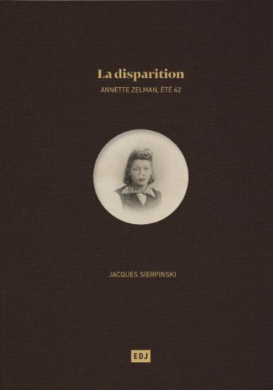 Vue de la couverte du livre la disparition de Jacques Sierpinski