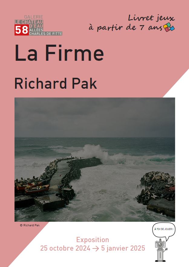 livret jeux de l'exposition "La Firme" de Richard Pak