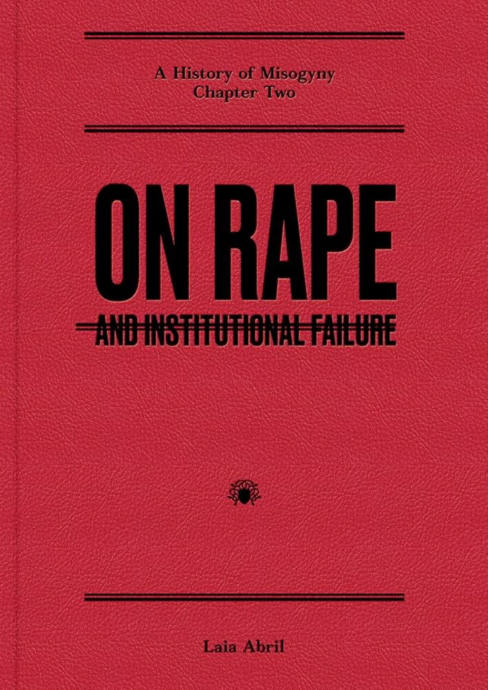 couverture du livre de Laia Abril On rape