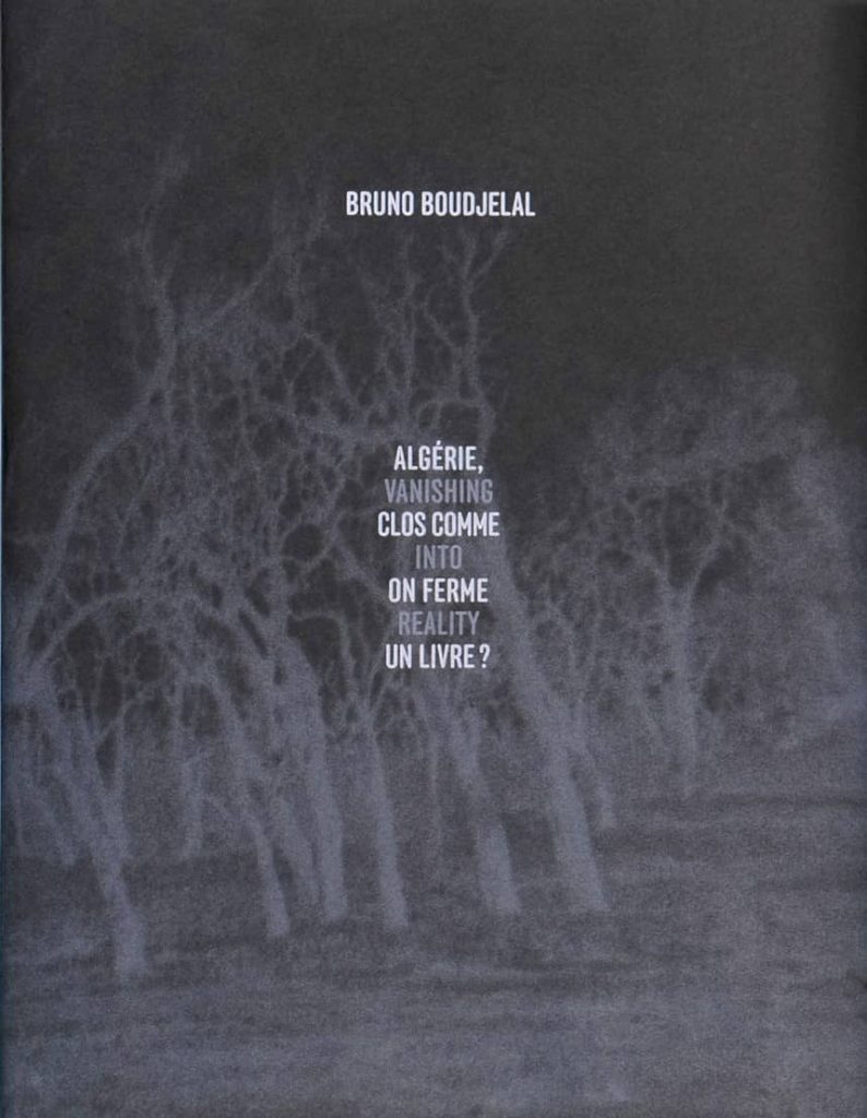 couverture du livre de Bruno Boudjelal Algérie, clos comme on ferme un livre