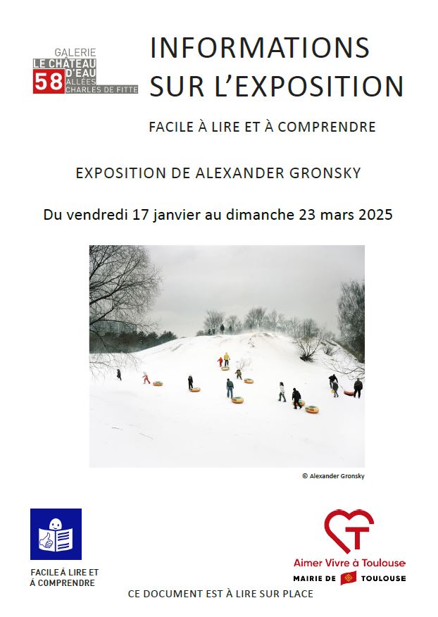 Informations sur l'exposition de Richard Pak en FALC