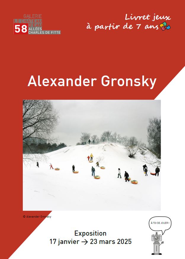 livret jeux de l'exposition de Alexander Gronsky