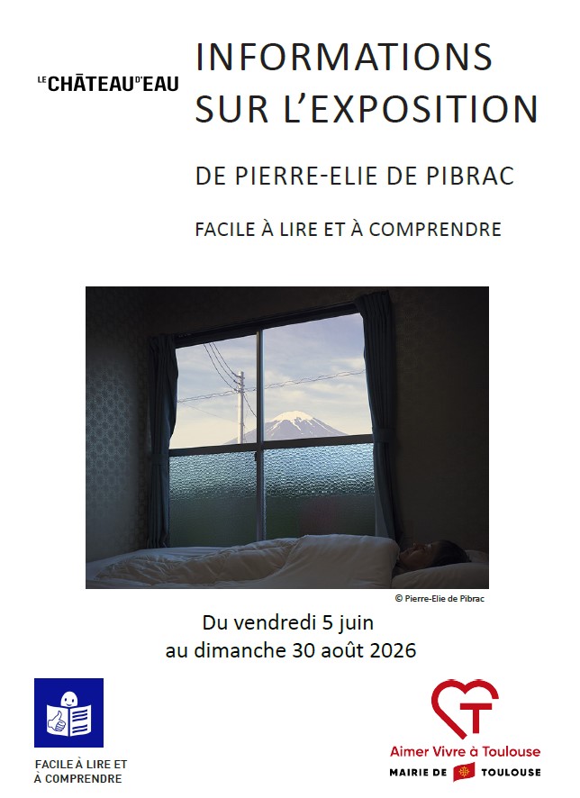 Photo de la première page du document de présentation de l'exposition en FALC (facile à lire et à comprendre) de Pierre-Elie de Pibrac