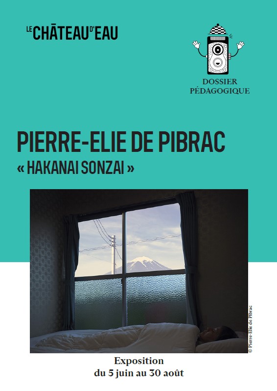 Première page du dossier pédagogique exposition « Hakanai Sonzai » – Pierre-Elie de Pibrac